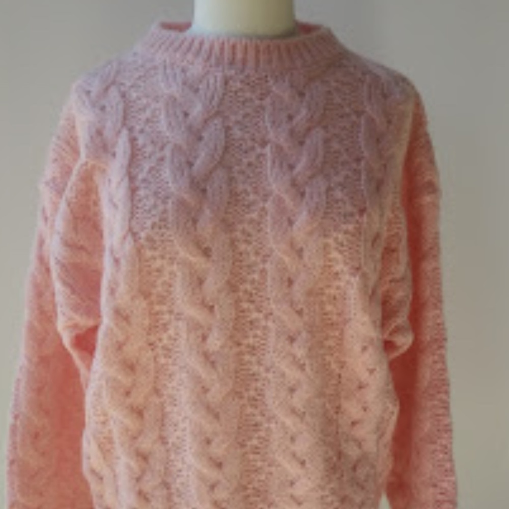 Pink Knitted Sweater - Picture 2 of 4